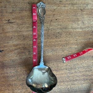 Simon & George H Rogers Silver Plate Ladel